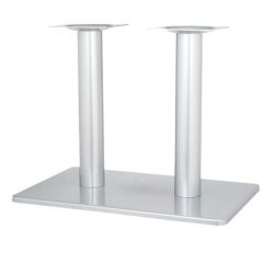 スチールベーステーブル脚 ベースサイズ：A680×B450×高さ700 品番：TST-W 塗装カラー：88 ポール：76φ×2