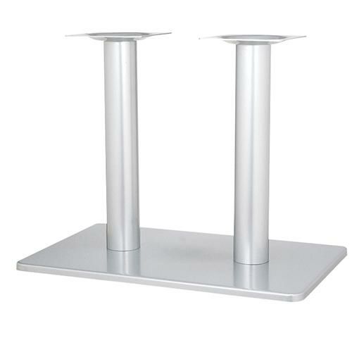 スチールベーステーブル脚 ベースサイズ：A680×B450×高さ700 品番：TST-W 塗装カラー：88 ポール：76φ×2