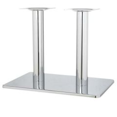 スチールベーステーブル脚 ベースサイズ：A850×B550×高さ700 品番：TST-W 塗装カラー：11 ポール：101φ×2