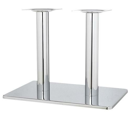 スチールベーステーブル脚 ベースサイズ：A850×B550×高さ700 品番：TST-W 塗装カラー：11 ポール：101φ×2