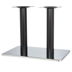 スチールベーステーブル脚 ベースサイズ：A850×B550×高さ700 品番：TST-W 塗装カラー：14 ポール：101φ×2