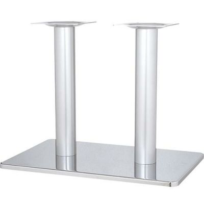 スチールベーステーブル脚 ベースサイズ：A850×B550×高さ700 品番：TST-W 塗装カラー：18 ポール：101φ×2