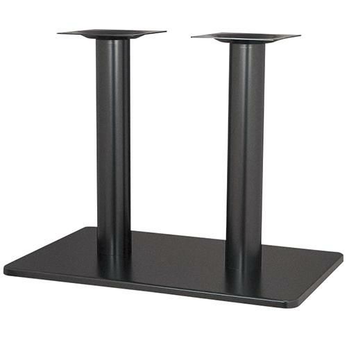 スチールベーステーブル脚 ベースサイズ：A850×B550×高さ700 品番：TST-W 塗装カラー：44 ポール：76φ×2