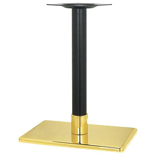 スチールベーステーブル脚 ベースサイズ：A550×B370×高さ700 品番：TST 塗装カラー：242-H ポール：76φ