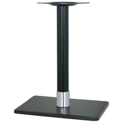 スチールベーステーブル脚 ベースサイズ：A550×B370×高さ700 品番：TST 塗装カラー：441-H ポール：76φ