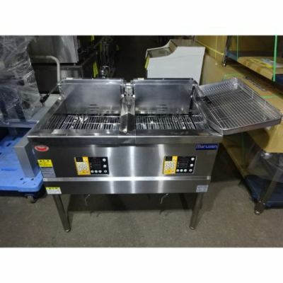電気フライヤー　業務用　マルゼン　MEF-18C 楽天市場】マルゼン 電気フライヤー（一槽式、マイコン搭載