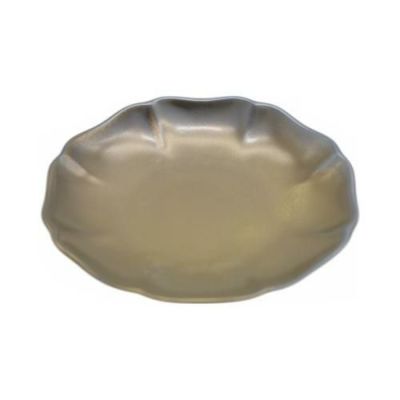 店舗定番】花型豆皿 ゴールド 10枚入 幅89×奥行89×高さ17(mm)/業務用