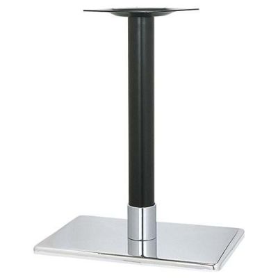 スチールベーステーブル脚 ベースサイズ：A680×B450×高さ700 品番：TST 塗装カラー：141-H ポール：101φ