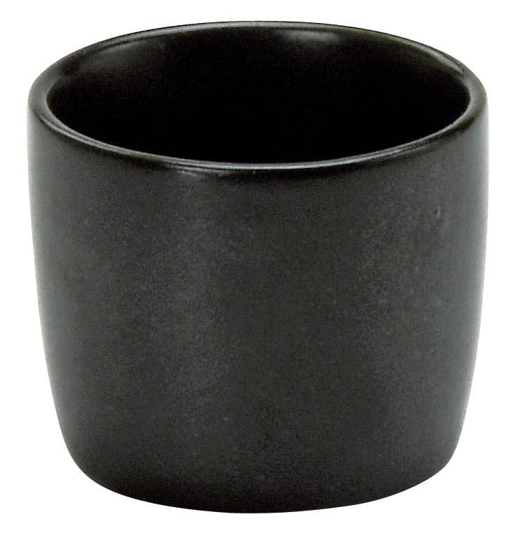 雪ダルマ盃　黒