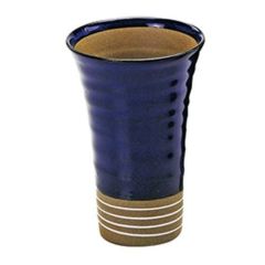 ろくろ目反タンブラー ブルー