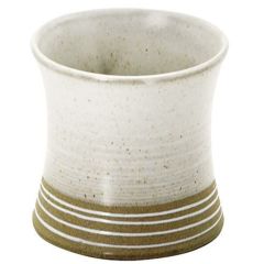 杵型ロックグラス 粉引斑点