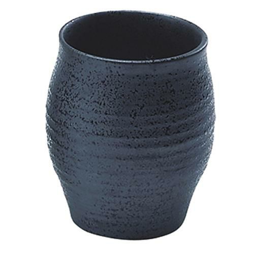 ハーフロックグラス　いぶし天目