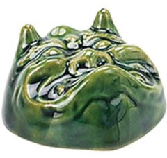 鬼は外福は内　盃（緑）