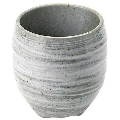 たっぷりカップ　青磁刷毛