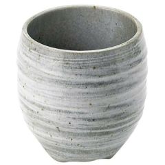 たっぷりカップ　青磁刷毛