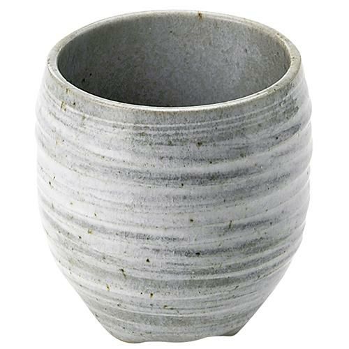 たっぷりカップ　青磁刷毛