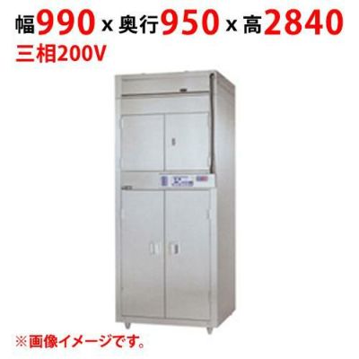 【業務用/新品】【マルゼン】食器消毒保管庫 昇降式 MSHA32-22S8E 幅990×奥行950×高さ2840(mm) 三相200V 50/60Hz【送料別途見積】