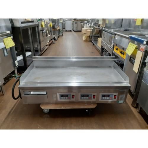 【中古】電気グリドル コメットカトウ CGHE1260B 幅1200×奥行600×高さ300 三相200V 【送料無料】【業務用】 |  中古グリドル・鉄板焼器 | 業務用厨房機器・調理道具・家具・食器の通販・買い取りサイト テンポスドットコム