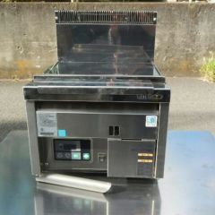 中古】卓上ガスフライヤー タニコー DH-TCFL-C4050G 幅400×奥行500×高