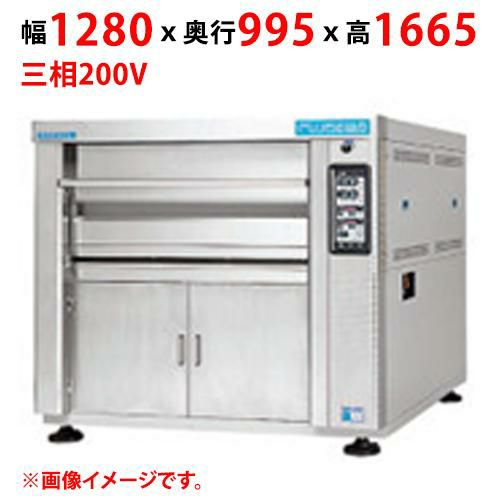 【マルゼン】デッキオーブン プリンス PJT3-11S 幅1280×奥行995×高さ1665 三相200V