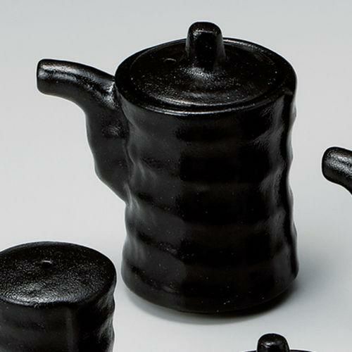 瀬戸黒つづみ汁次大 9×6×9.7cm(130cc) 295-478 (5個入)