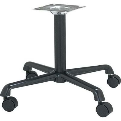 アルミダイキャストイス脚　キャスター付 ベースサイズ：A600×B440×C440×高さ450迄指定可 品番：DC-C-600 塗装カラー：44-C ポール：50φ