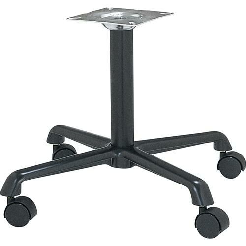 アルミダイキャストイス脚　キャスター付 ベースサイズ：A600×B440×C440×高さ450迄指定可 品番：DC-C-600 塗装カラー：44-C ポール：50φ