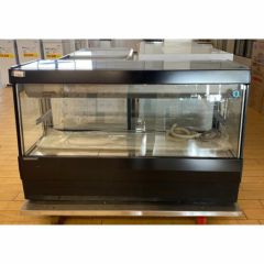 【ホシザキ 冷蔵ショーケース HKD-4B1（黒）】 ホシザキ 高湿ディスプレイケース HKD-4B1 ブラック 冷蔵ショー