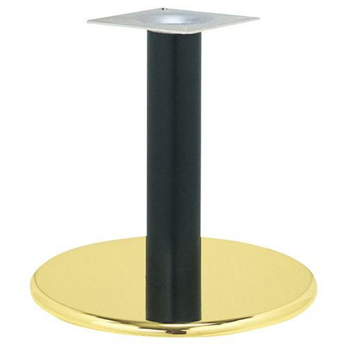 スチールベースイス脚 ベースサイズ：A400φ×高さ450迄指定可 品番：RSQ 塗装カラー：24 ポール：76φ