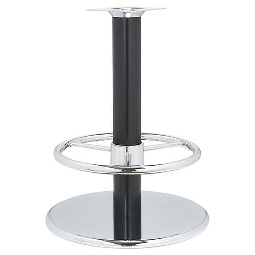 スチールベーススタンドイス脚（足掛付） ベースサイズ：A450φ×高さ700迄指定可 品番：RSQ 塗装カラー：141-STP ポール：76φ