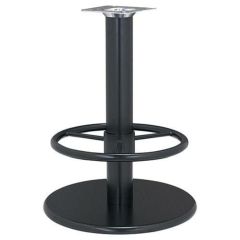 スチールベーススタンドイス脚（足掛付） ベースサイズ：A450φ×高さ700迄指定可 品番：RSQ 塗装カラー：444-STP ポール：76φ