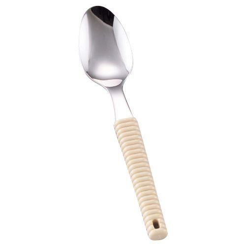 ティースプーン 【18-8 味道楽 ティースプーン アイボリー】全長:142