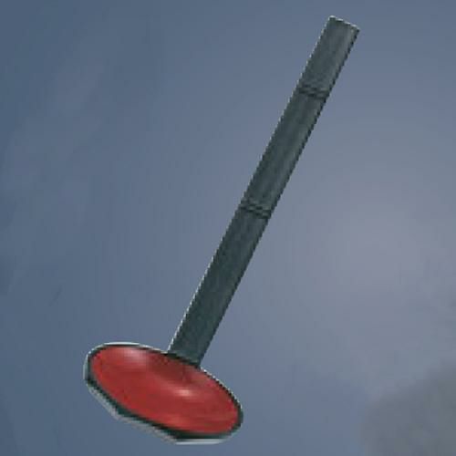 しゃもじ 【ABS田舎しゃもじ 黒内朱 68×208 8-843-5】 ABS