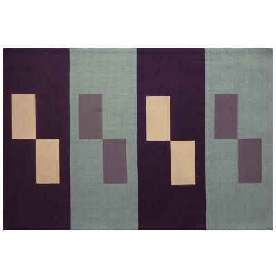 マトカティーマット (グレー×サックス)