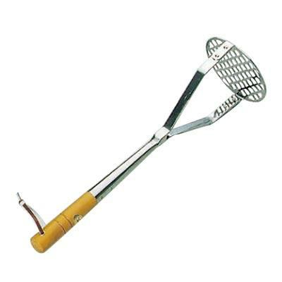 ポテトマッシャー 木柄 小(直径80×305)リス