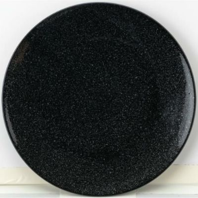 ピアット 黒御影22cm 皿  黒御影/業務用