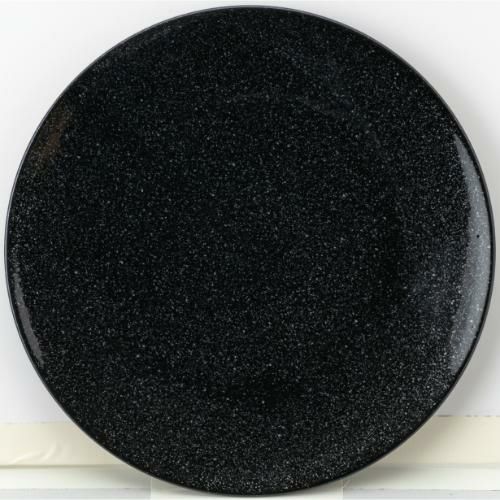 ピアット 黒御影22cm 皿  黒御影/業務用