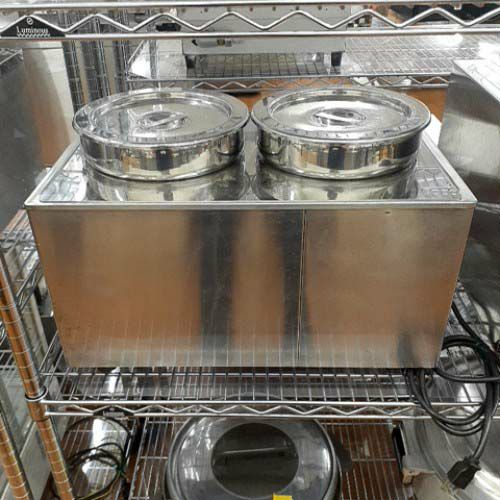 中古】フードウォーマー フジマック FFW5434G 幅555×奥行350×高さ285