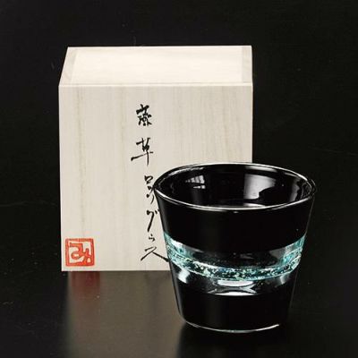 ロックグラス　藻草