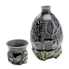 酒器セット　濃紫