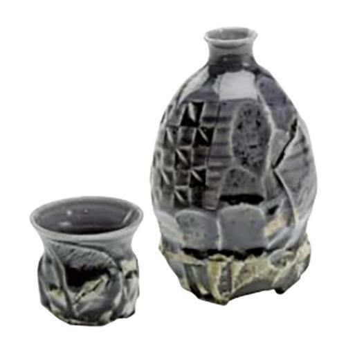 酒器セット　濃紫