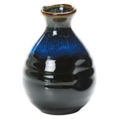 徳利小　黒均窯