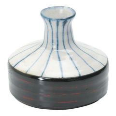 酒器（低）十草　黒