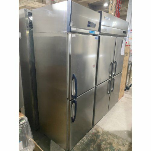 業界最長1年保証】【中古】縦型冷凍冷蔵庫 1凍1蔵 大和冷機 231NYS1 幅