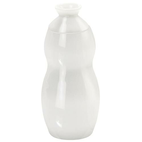 二重徳利ひょうたん　白