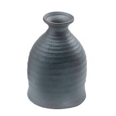 一合徳利　黒備前