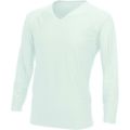 リベルタ 20_FTW_長袖Vネック/WHT(XL) FTW25153503