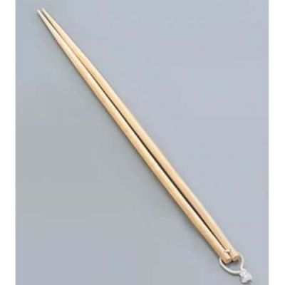 丸 菜箸 白 全長540