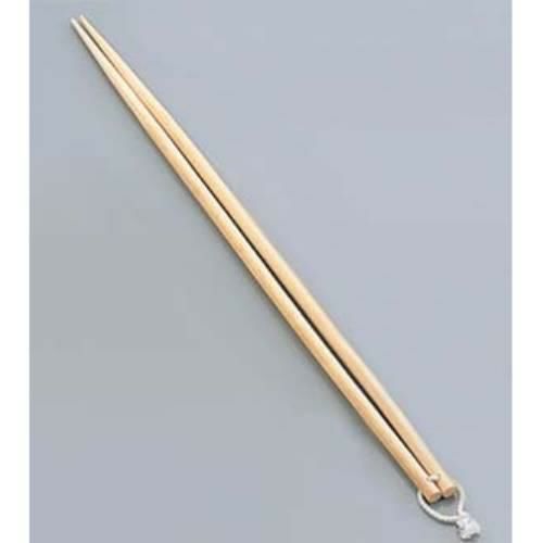 丸 菜箸 白 全長540