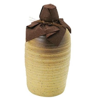 焼酎瓶　黄信楽